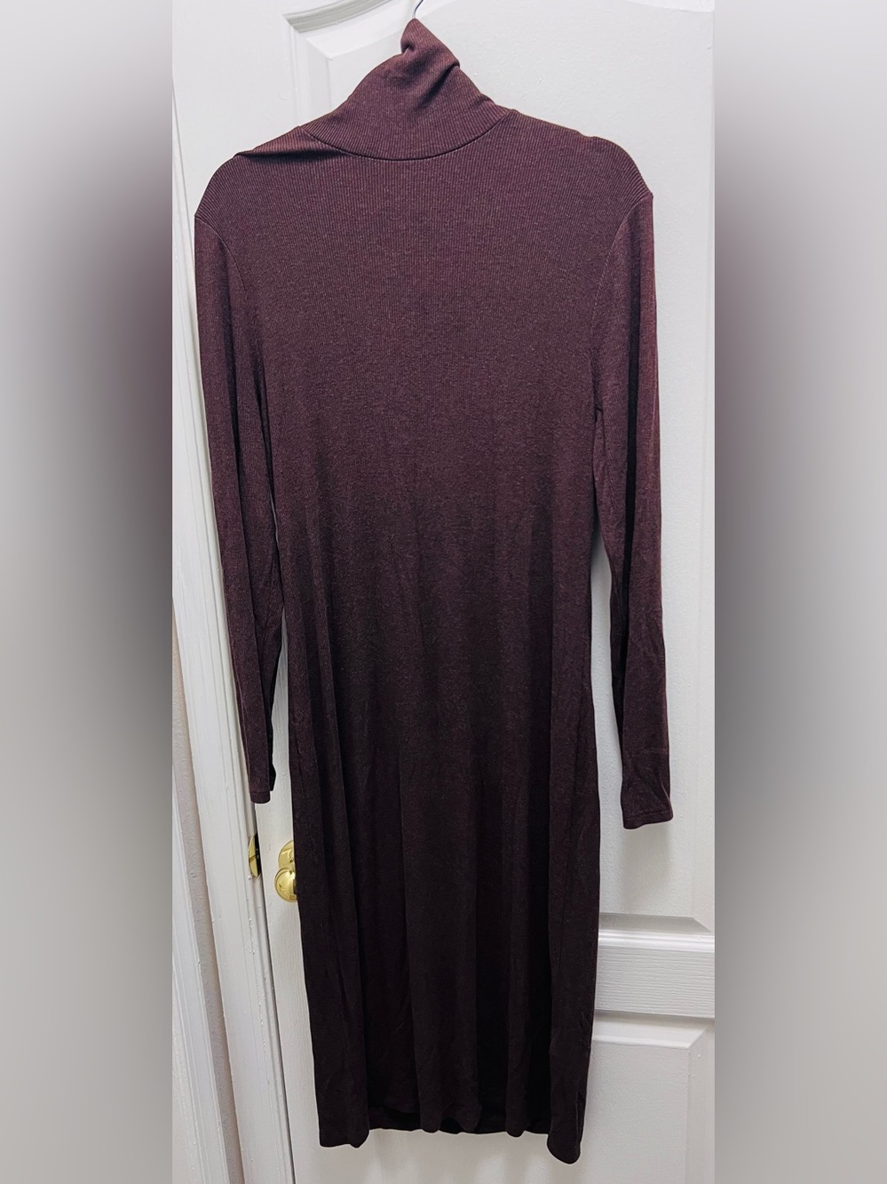 Daily Ritual Long Sleeve Knit Midi Dress